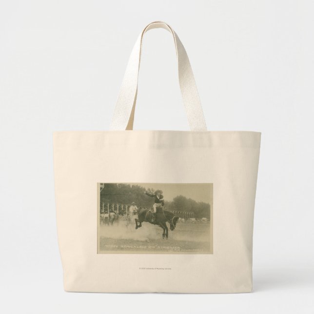 Mabel Strickland on Stranger. Large Tote Bag (Front)