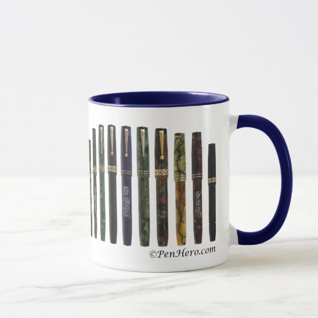 Mabie Todd Swan Visofil Fountain Pens Mug (Right)