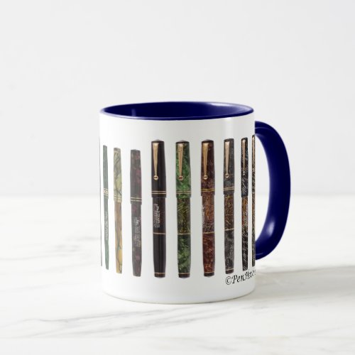 Mabie Todd Swan Visofil Pen Collection  Mug