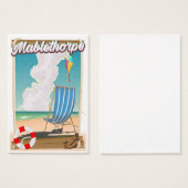 Mablethorpe Holiday poster (Front & Back)
