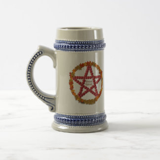 Mabon Pentacle Beer Stein