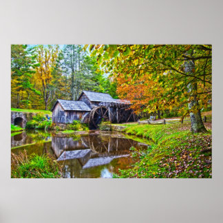 mabry mill poster