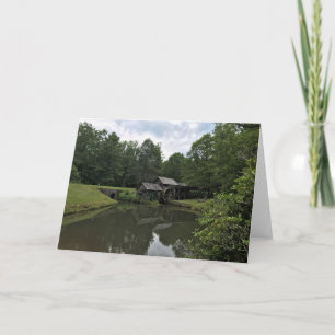 Mabry Mill, Virginia Card