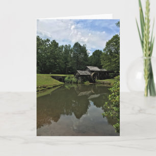 Mabry Mill, Virginia Card