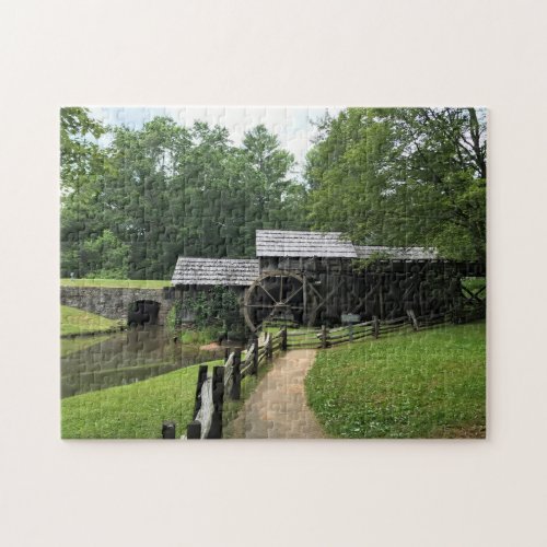 Mabry Mill Virginia Jigsaw Puzzle