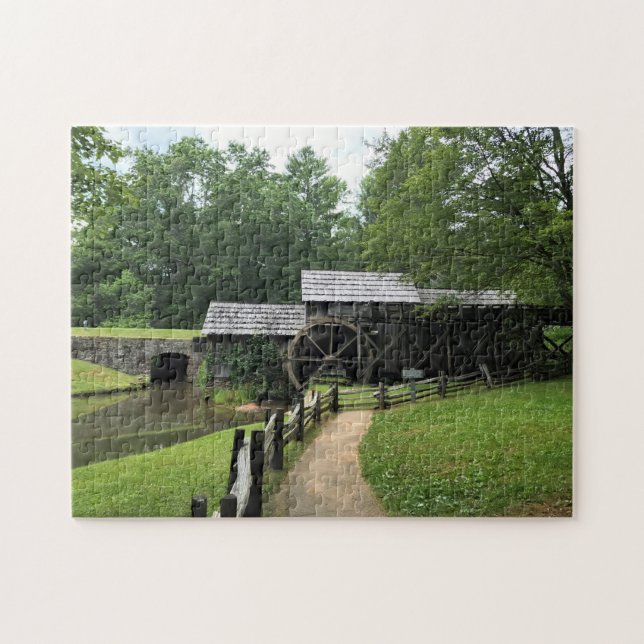 Mabry Mill, Virginia Jigsaw Puzzle (Horizontal)