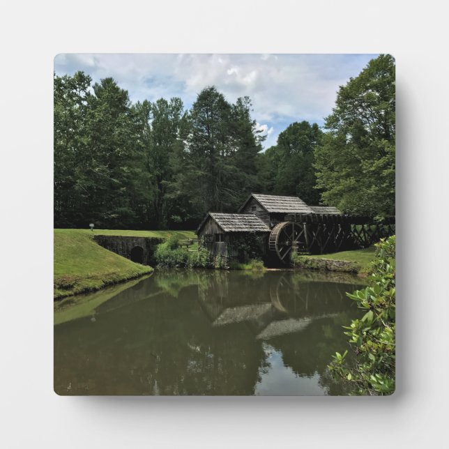 Mabry Mill, Virginia Plaque (Front)