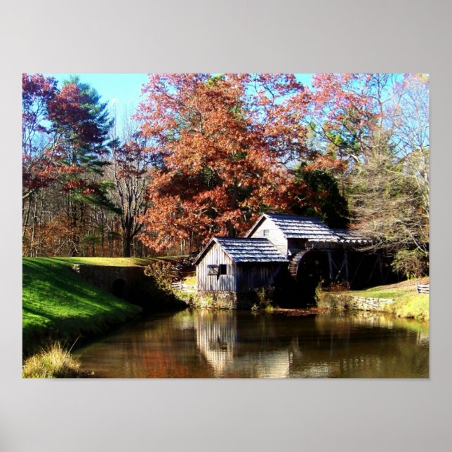 Mabry Mill Virginia Poster (Front)