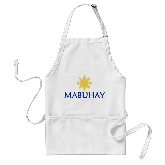 Mabuhay Adult Apron (Front)