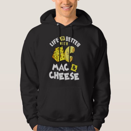 Mac And Cheese Macaroni Cheesy Noodle Hoodie