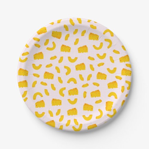 Mac and Cheese Paper Plates