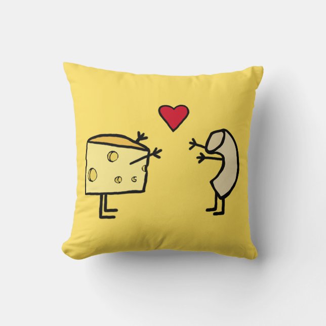 Mac and Cheese Pillow (Front)