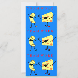 Mac and Cheese Teamwork Bookmark