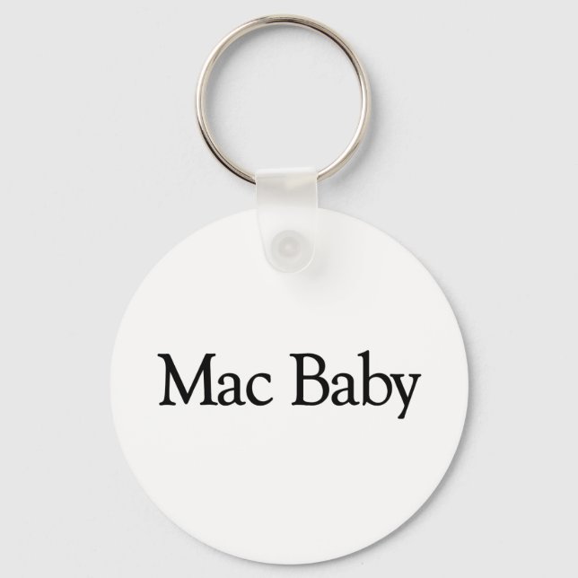 Mac Baby Keychain (Front)