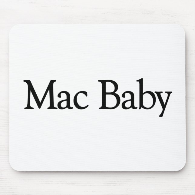 Mac Baby Mouse Pad (Front)