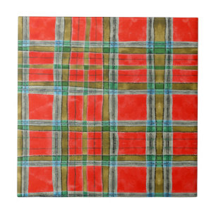 MAC BAIN TARTAN 4.25" Square Ceramic Tile