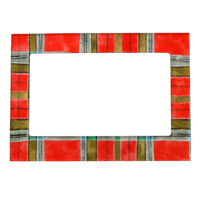 MAC BAIN TARTAN 5x7 Magnetic Picture Frame (Front)