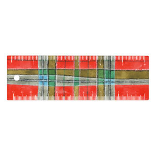 MAC BAIN TARTAN 6" Ruler
