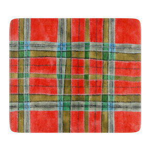 MAC BAIN TARTAN 6x7 Cutting Board