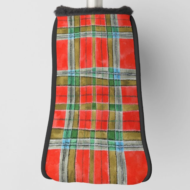 MAC BAIN TARTAN Golf Putter Cover  (Rotate 90)
