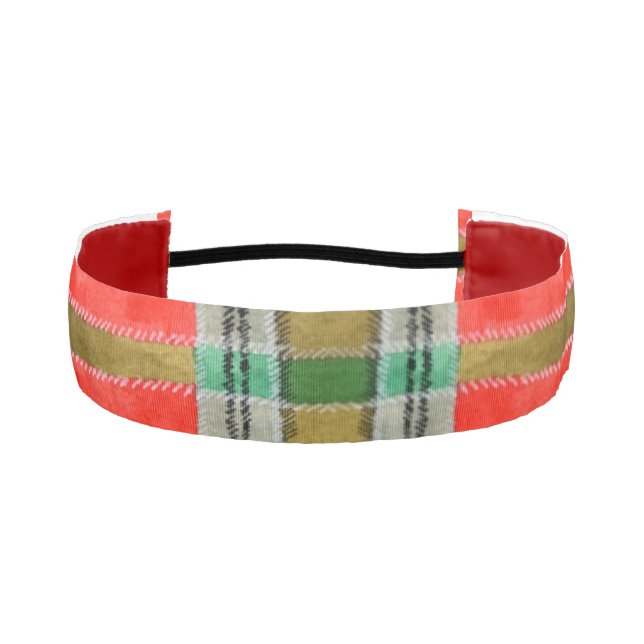 MAC BAIN TARTAN Non-Slip Headband (Front)