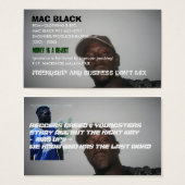 MAC BLACK, BCM~CLOTHING & ETC., MAC BLACK ... (Front & Back)