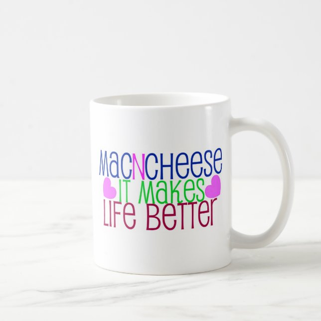 Mac & Cheese Life Coffee Mug (Right)