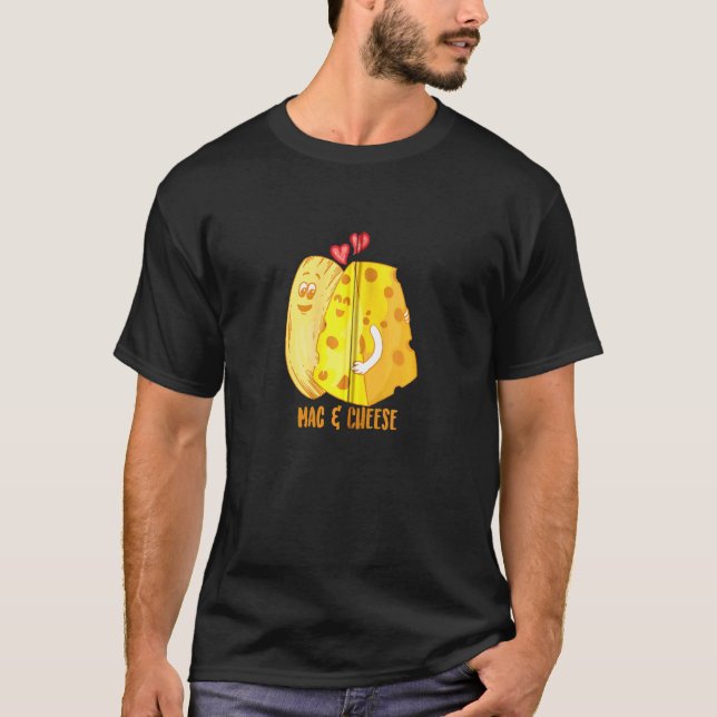 Mac & Cheese Love Food  Cute Veggie  Tee Zip (Front)