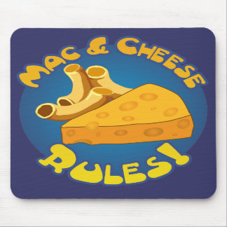 Mac & Cheese Rules Mousepad