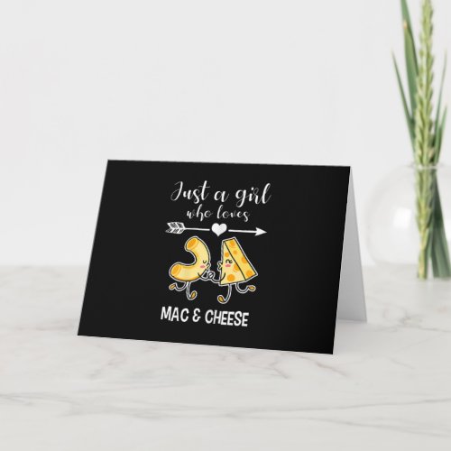 Mac  Cheese Shirt Funny Mac and Cheese Lover Gift Card