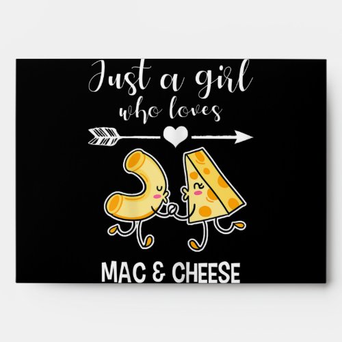 Mac  Cheese Shirt Funny Mac and Cheese Lover Gift Envelope