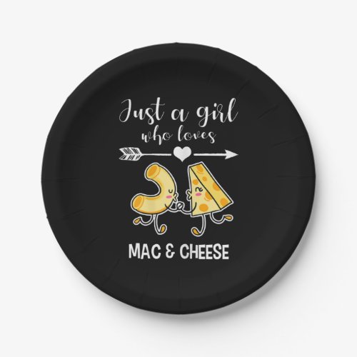 Mac  Cheese Shirt Funny Mac and Cheese Lover Gift Paper Plates