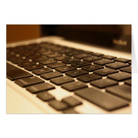 Mac Computer Keyboard Cards (Front Horizontal)