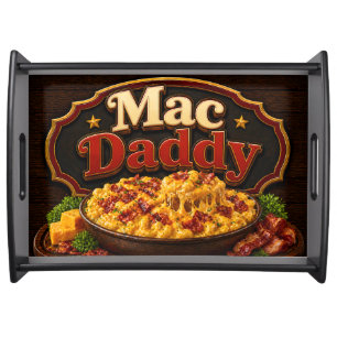 Mac Daddy, Fun Pasta Night & Comfort Food Serving Tray
