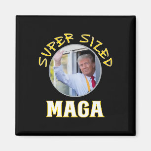 Mac Daddy Trump Vance 2024 Makes French Fries  Magnet