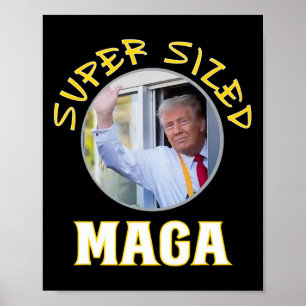 Mac Daddy Trump Vance 2024 Makes French Fries  Poster