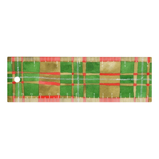 MAC GREGOR TARTAN 6" Ruler (Front)