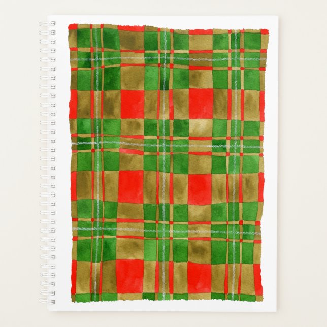 MAC GREGOR TARTAN 8.5x11 Planner / Calendar (Front)