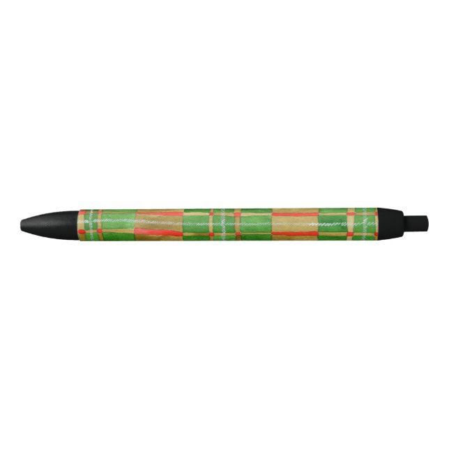 MAC GREGOR TARTAN Black Ink Pen (Front)