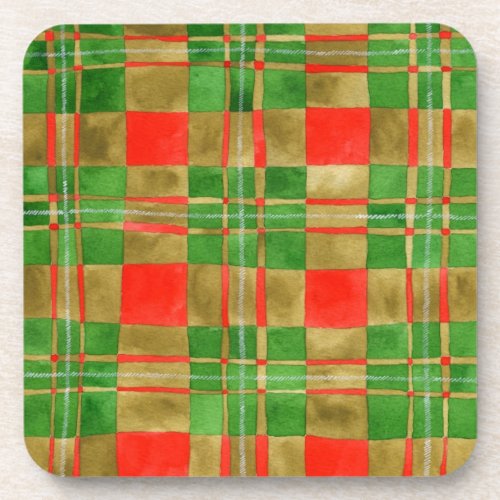 MAC GREGOR TARTAN Hard Plastic Coasters 