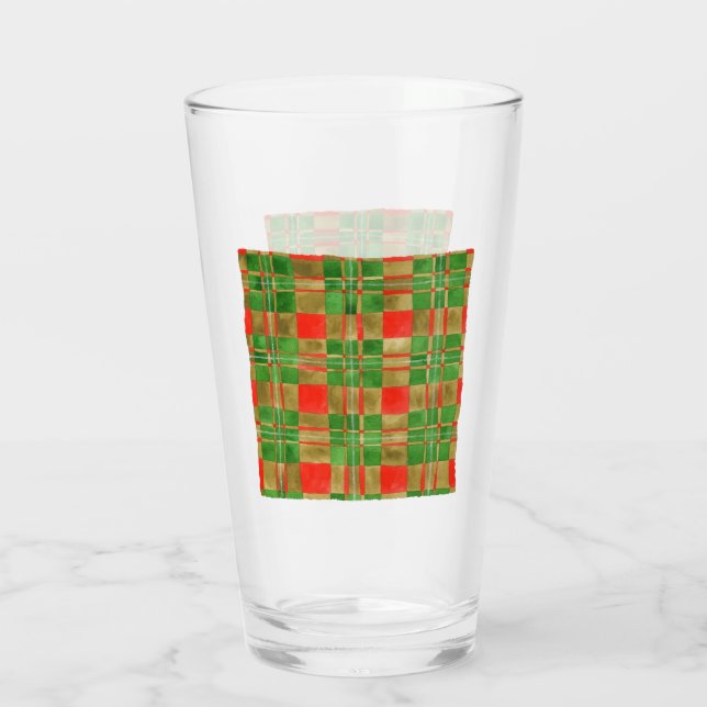 MAC GREGOR TARTAN Pint Glass (Back)