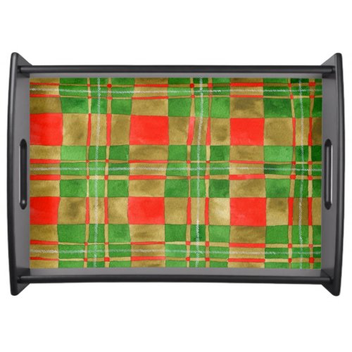 MAC GREGOR TARTAN Serving Tray  Black