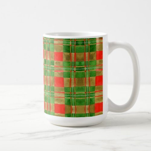 MAC GREGOR TARTAN Tall White Mug 