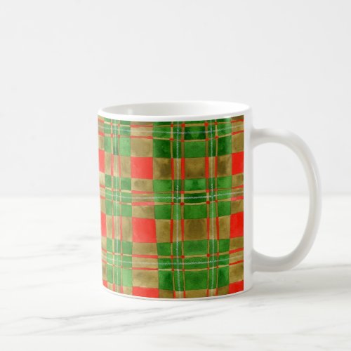 MAC GREGOR TARTAN White Mug 