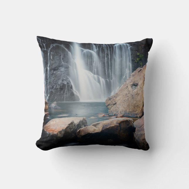 Mac Kenzie Falls Throw Pillow (Front)