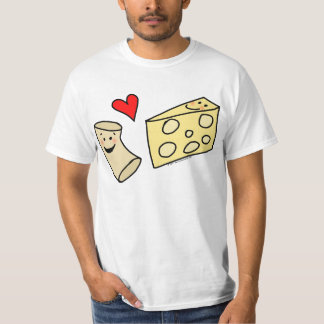 Mac Loves Cheese, Funny Cute Macaroni + Cheese T-Shirt
