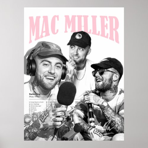 Mac Miller Handsome  Poster