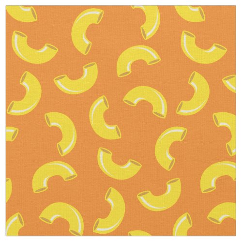 Mac n Cheese and Macaroni Noodles Cute Food Kids Fabric