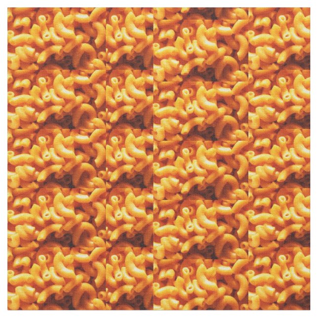 Mac n cheese fabric (Close Up)