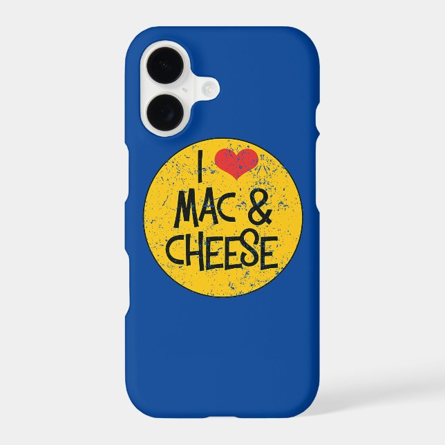 Mac n Cheese  Iphone Case (Back)